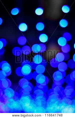 Bokeh background of Christmas light