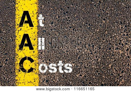 Business Acronym Aac At All Costs