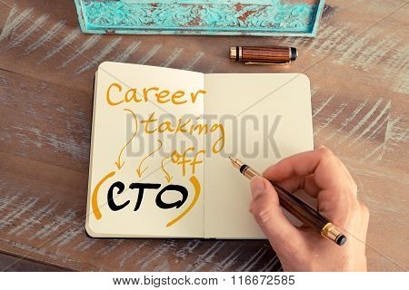 Business Acronym Cto Career Taking Off