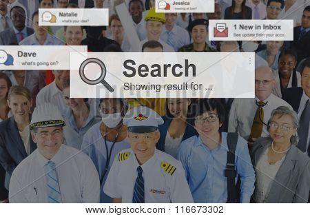 Search Searching Exploration Discover Inspect Finding Concept