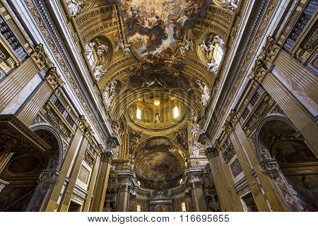 Church Of The Gesu, Rome, Italy