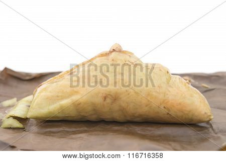 Chinese Zongzi On White For Dragon Boat Festival Ie Duanwu Festival