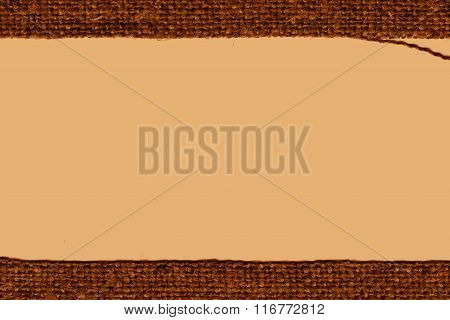 Textile Backdrop, Fabric String, Ochre Canvas, Stylish Material, Home Background