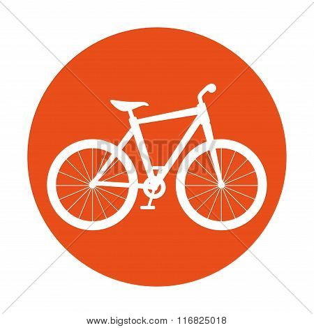 Bike and cyclism graphic design