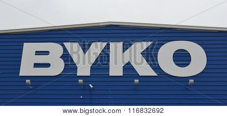 Byko Selfoss Logo Blue