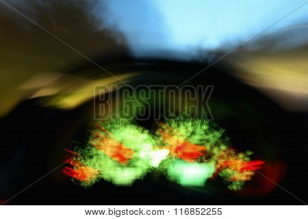 Blurry Speedometer For Drunk Or Tired Driver