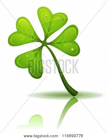 St. Patrick's Holidays Four Leaf Clover