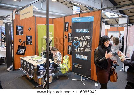 Education Fair To Choose Career Path And Vocational Counseling