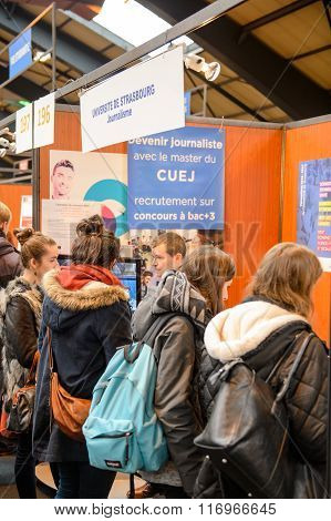 Education Fair To Choose Career Path And Vocational Counseling