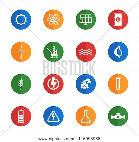 Power generation simply icons