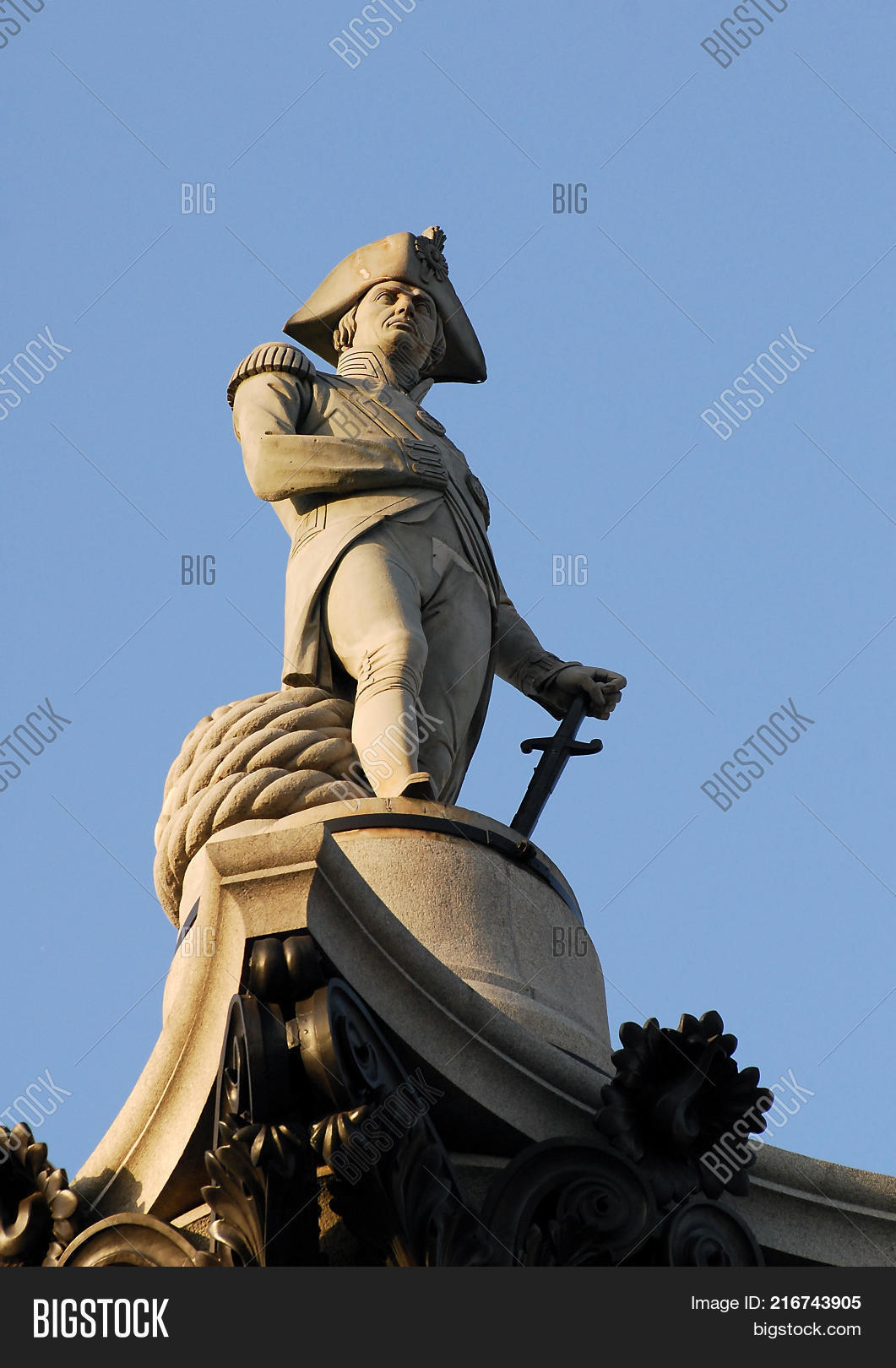 Statue Nelson On Image & Photo (Free Trial) Bigstock