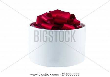 White Box With Red Bow