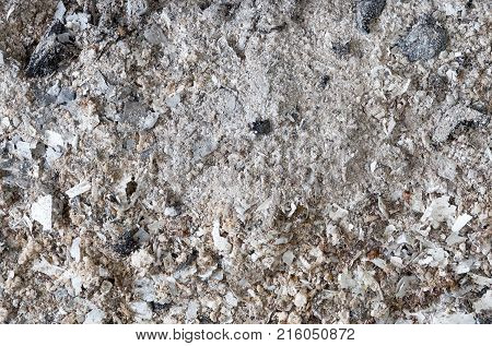 Ash In A Fireplace