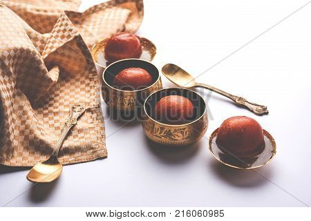 Gulab jamun /gulaab jamun is a milk-solid-based Indian sweet made in festival or wedding party