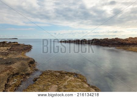 The Coast Of Des Canar In Ibiza, Balearic Islands