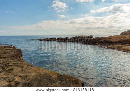 The Coast Of Des Canar In Ibiza, Balearic Islands