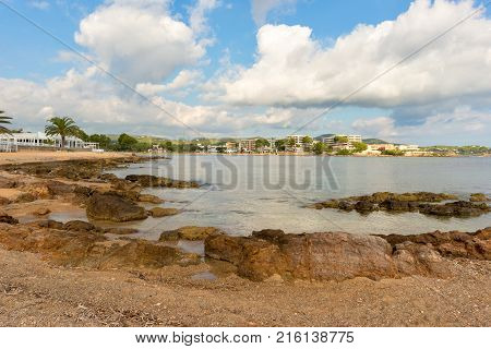 The Coast Of Des Canar In Ibiza, Balearic Islands