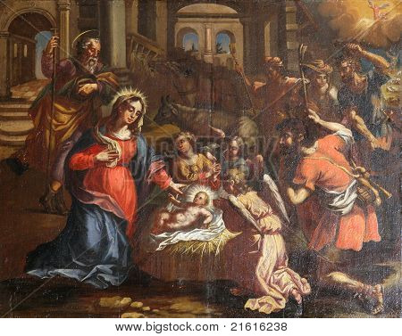 Natività, Adorazione dei pastori