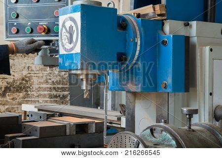 Cleaning Of The Metal By Sandblasting