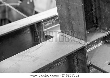 Cleaning Of The Metal By Sandblasting