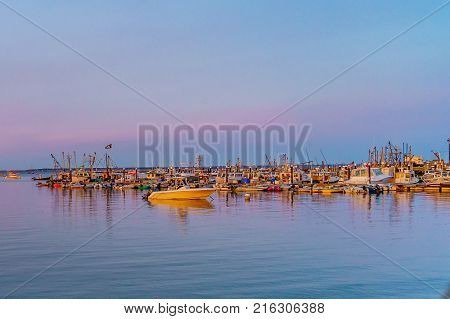 the beach on a clear summer day in Provincetown, Cape Cod, Massachusetts USA