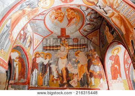 Dark Church - Cappadocia, Turkey