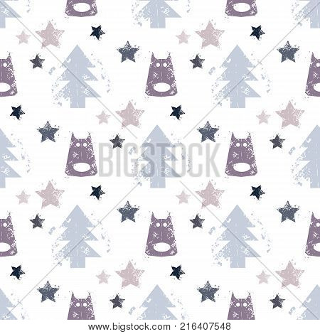 seamless dog pattern vector illustration. children's seamless texture pattern