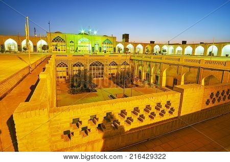Beautiful Mud-brick Hosseinieh
