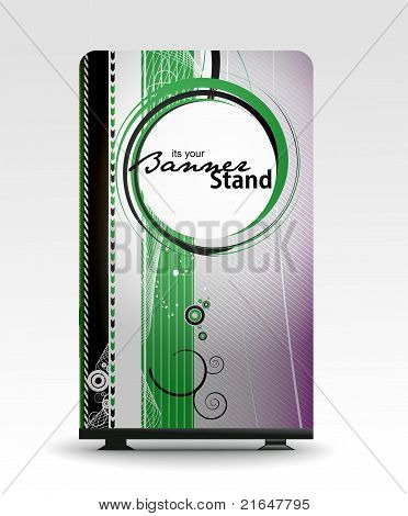Stand Banner-Vorlage