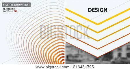 Abstract vector design elements for graphic layout. Modern business template with olourful round circle blend effect, abstract lines, decoration, joy, party, celebration, anniversary on background.
