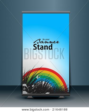 Stand Banner-Vorlage