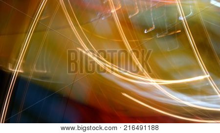 Abstract colorful background. Shoot with long exposure.