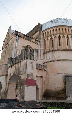 Decaying Historical City Stone Town In Zanzibar
