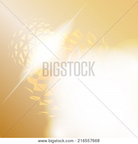 abstract background trend vector EPS 10 Gold polygons