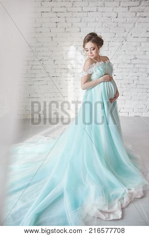 Pregnancy, Pregnant Woman, Family Planning, Caesarean Section Delivery, Waiting For Delivery. Depres