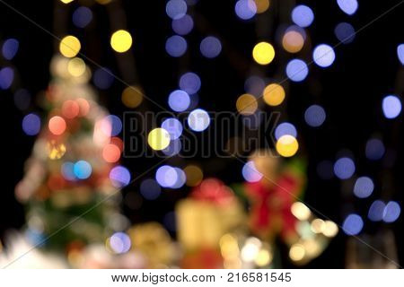 Christmas Party Friend Come To Celebrat