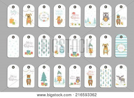 Set 24 Cute Christmas Vector Photo Free Trial Bigstock