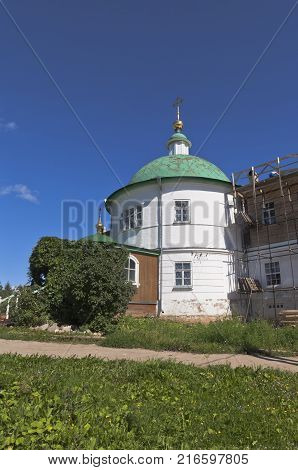 Church of the Intercession of the Holy Virgin in the Voskresensky Goritsky Monastery Vologda region, Russia
