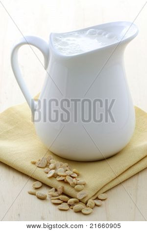 Výborné sojové mléko