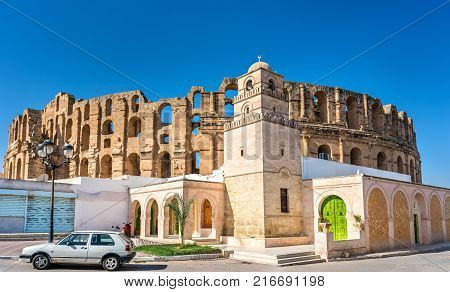 Mosque and Amphitheatre of El Jem - Tunisia, North Africa