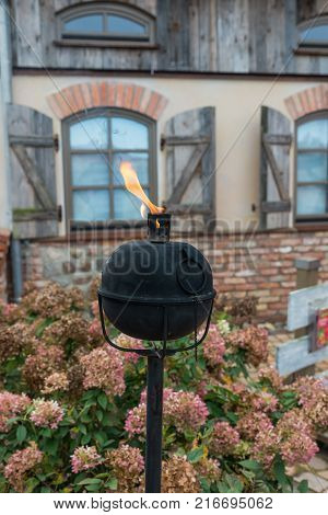 Germany / Koserow - October 21, 2017: Shop Karls in Koserow