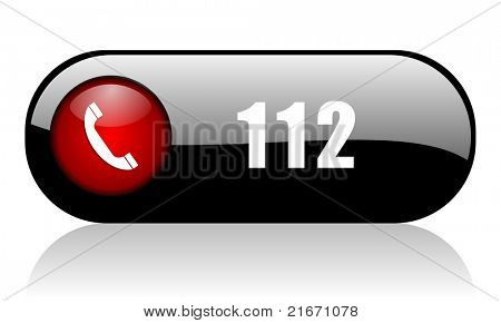 แบนเนอร์หมายเลขโทรศัพท์ 112