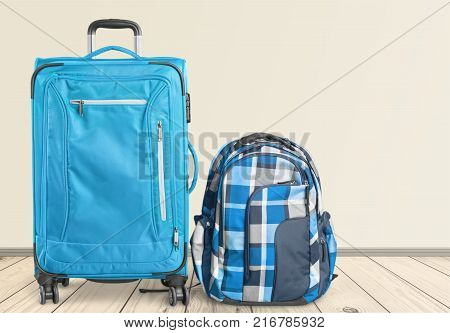 Pack travel case backpack suitcase leisure large