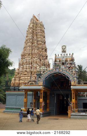 Entrance To The Temple