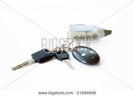 Chaves do carro, objetos