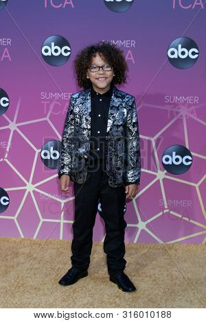 LOS ANGELES - AUG 15:  Ethan William Childress at the ABC Summer TCA All-Star Party at the SOHO House on August 15, 2019 in West Hollywood, CA