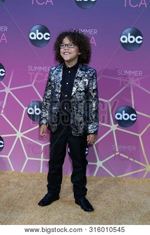 LOS ANGELES - AUG 15:  Ethan William Childress at the ABC Summer TCA All-Star Party at the SOHO House on August 15, 2019 in West Hollywood, CA