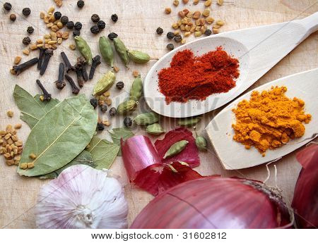 Colorful Spices