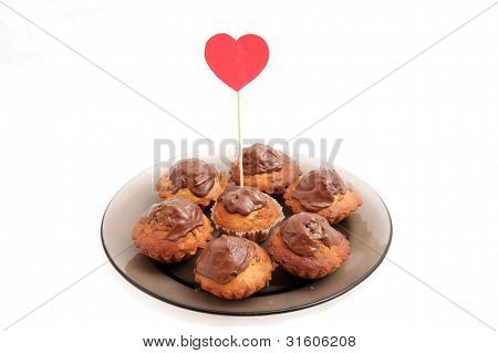 many favorite cake on a plate