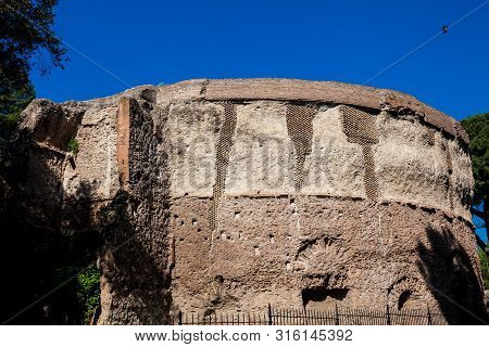 Ruins Of The Baths Of Trajan A Bathing And Leisure Complex Built In Ancient Rome Starting From 104 A